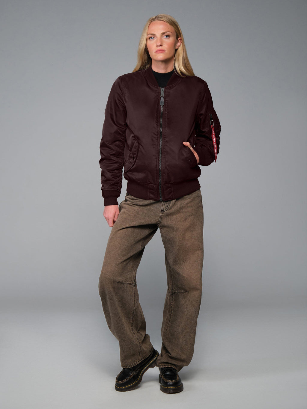MA-1 BOMBER JACKET WOMENS OUTERWEAR Alpha Industries 