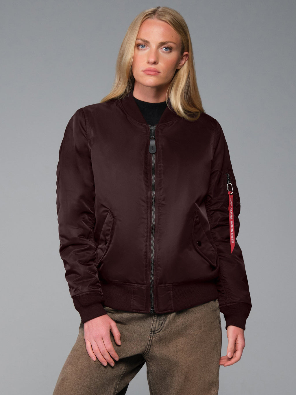 MA-1 BOMBER JACKET WOMENS OUTERWEAR Alpha Industries 