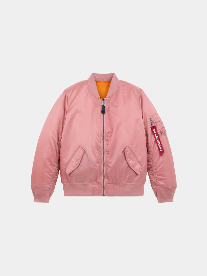 MA-1 BOMBER JACKET WOMENS OUTERWEAR Alpha Industries ROSE XS 