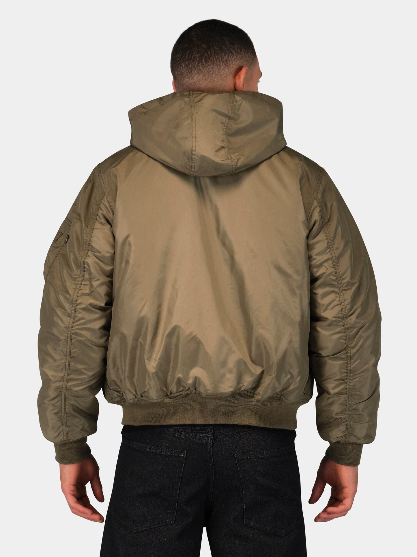MA-1 HOODED OXFORD FLIGHT JACKET OUTERWEAR Alpha Industries 