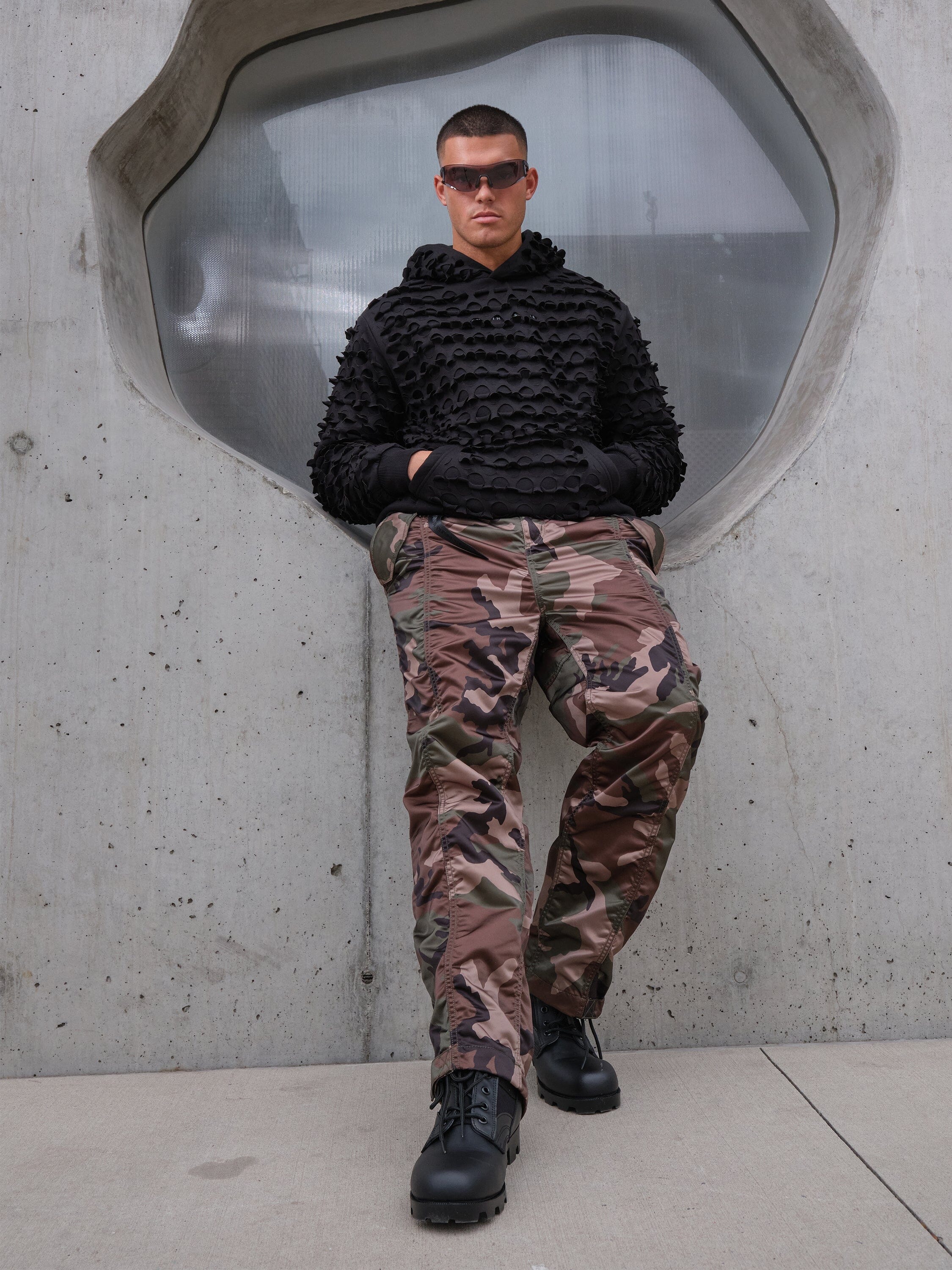 MA-1 NYLON PANT CAMO BOTTOM Alpha Industries 