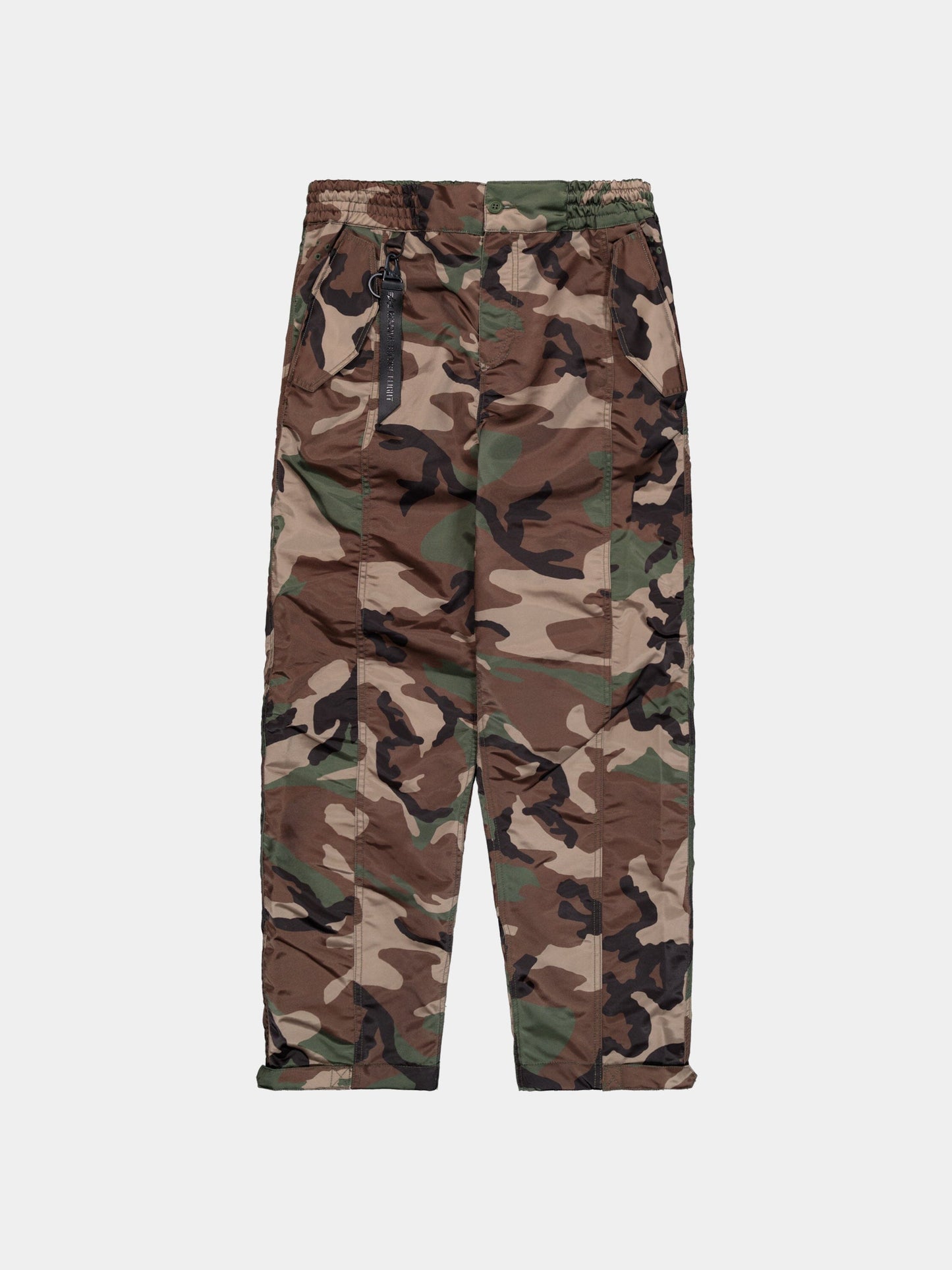 MA-1 Nylon Pant Camo BOTTOM Alpha Industries WOODLAND CAMO XS 