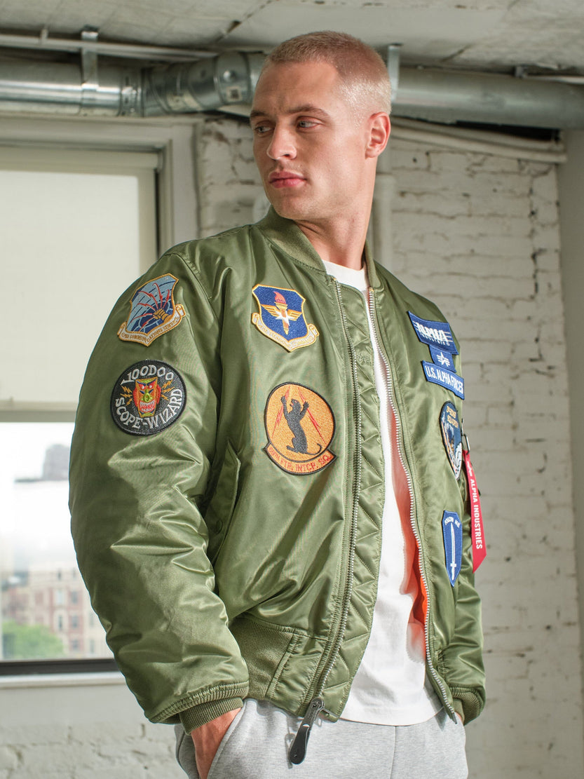 MA-1 SQUADRON BOMBER JACKET OUTERWEAR Alpha Industries 