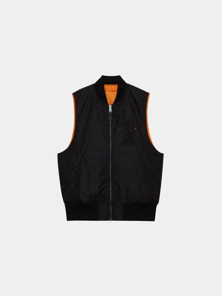 MA-1 VEST OUTERWEAR Alpha Industries BLACK XS 