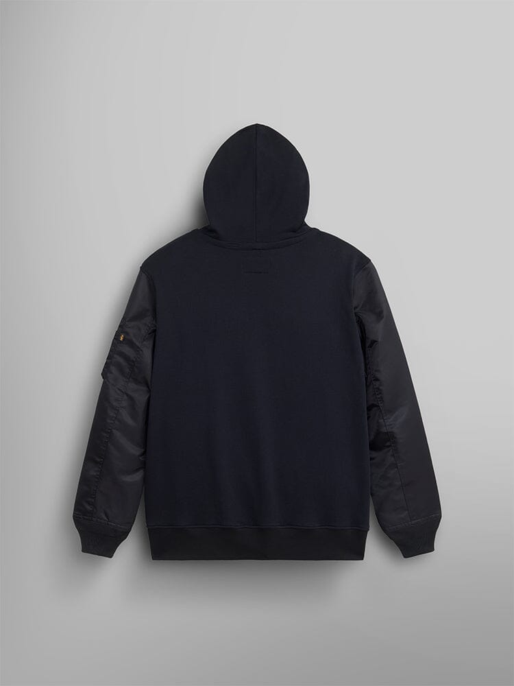 MA-1 Zip Up Hoodie (Black) | Alpha Industries MA-1 Zip Up Hoodie (Black) | Alpha Industries