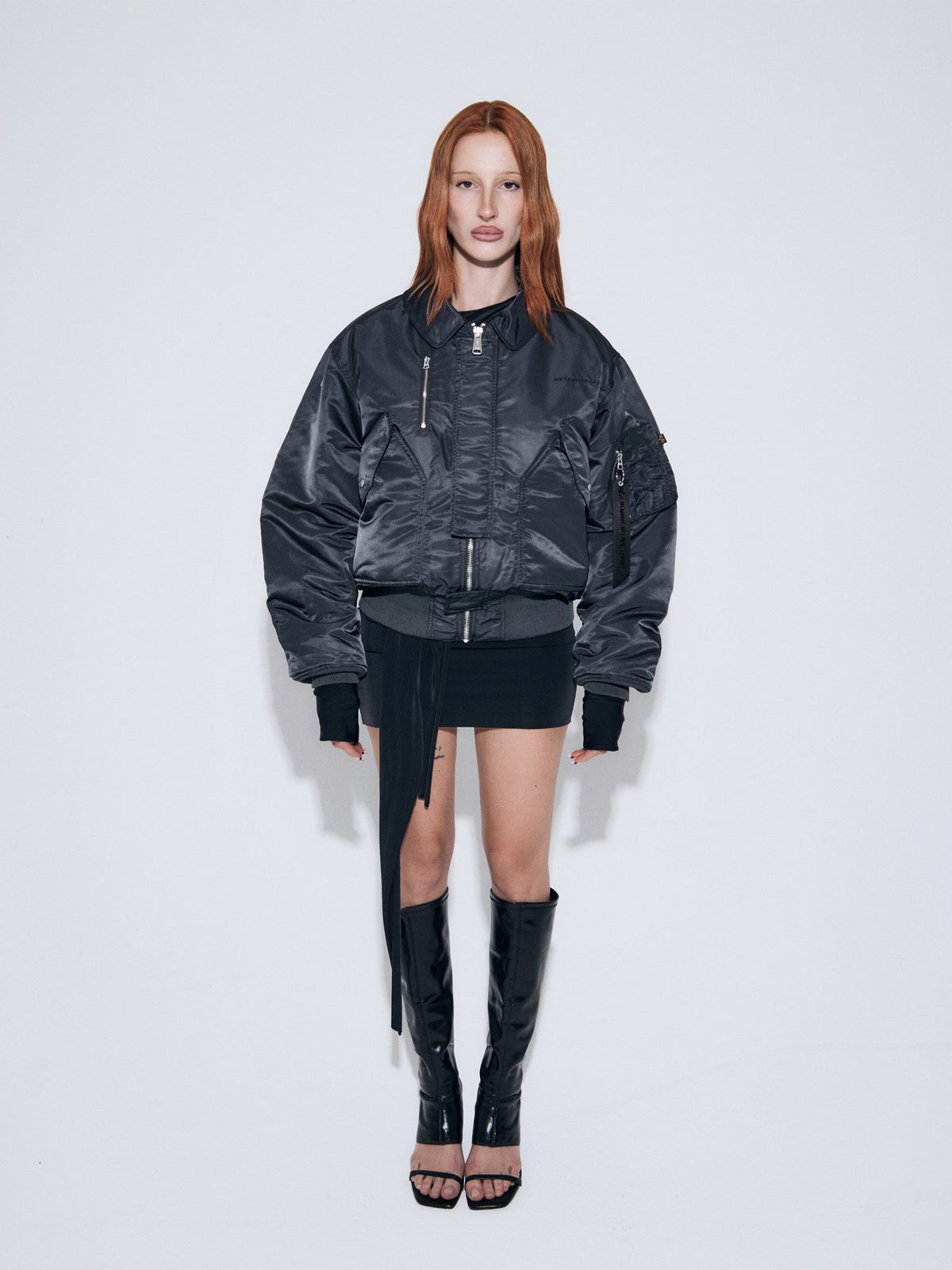 METAMORFOSI X ALPHA CWU/45 BOMBER JACKET OUTERWEAR COLLAB 
