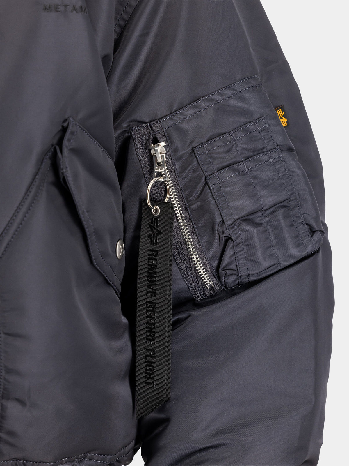 METAMORFOSI X ALPHA CWU/45 BOMBER JACKET OUTERWEAR COLLAB 