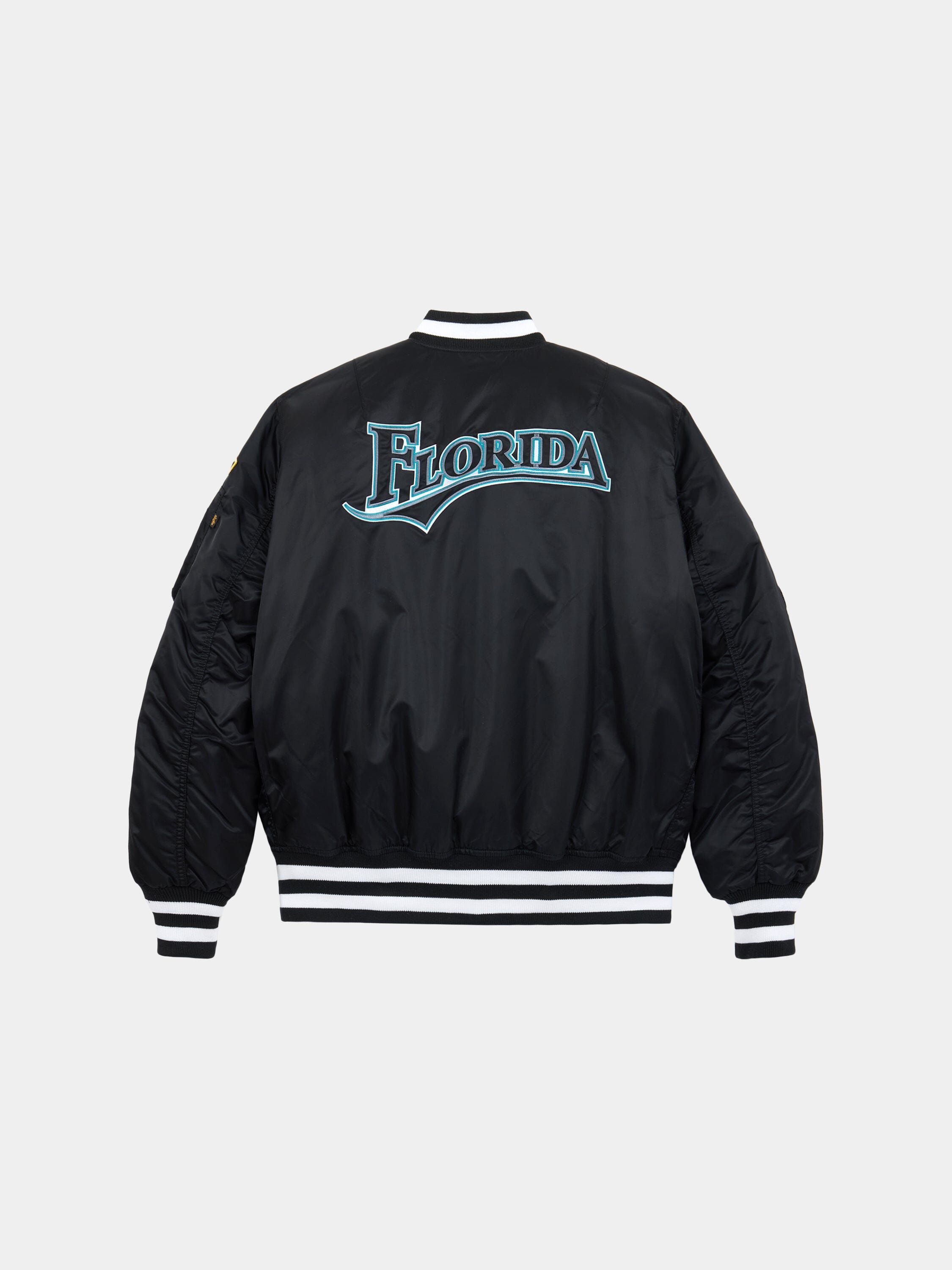 MIAMI MARLINS X ALPHA X NEW ERA MA-1 BOMBER JACKET OUTERWEAR Alpha Industries 