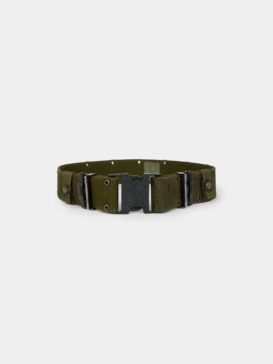 MILITARY QUICK RELEASE PISTOL BELT ACCESSORY Alpha Industries OLIVE M 