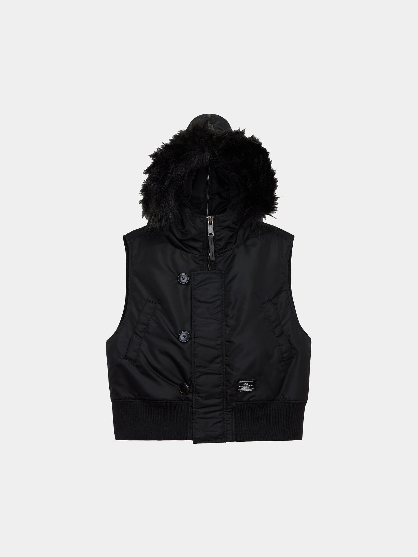 N-2B VEST WOMENS OUTERWEAR Alpha Industries BLACK XS 