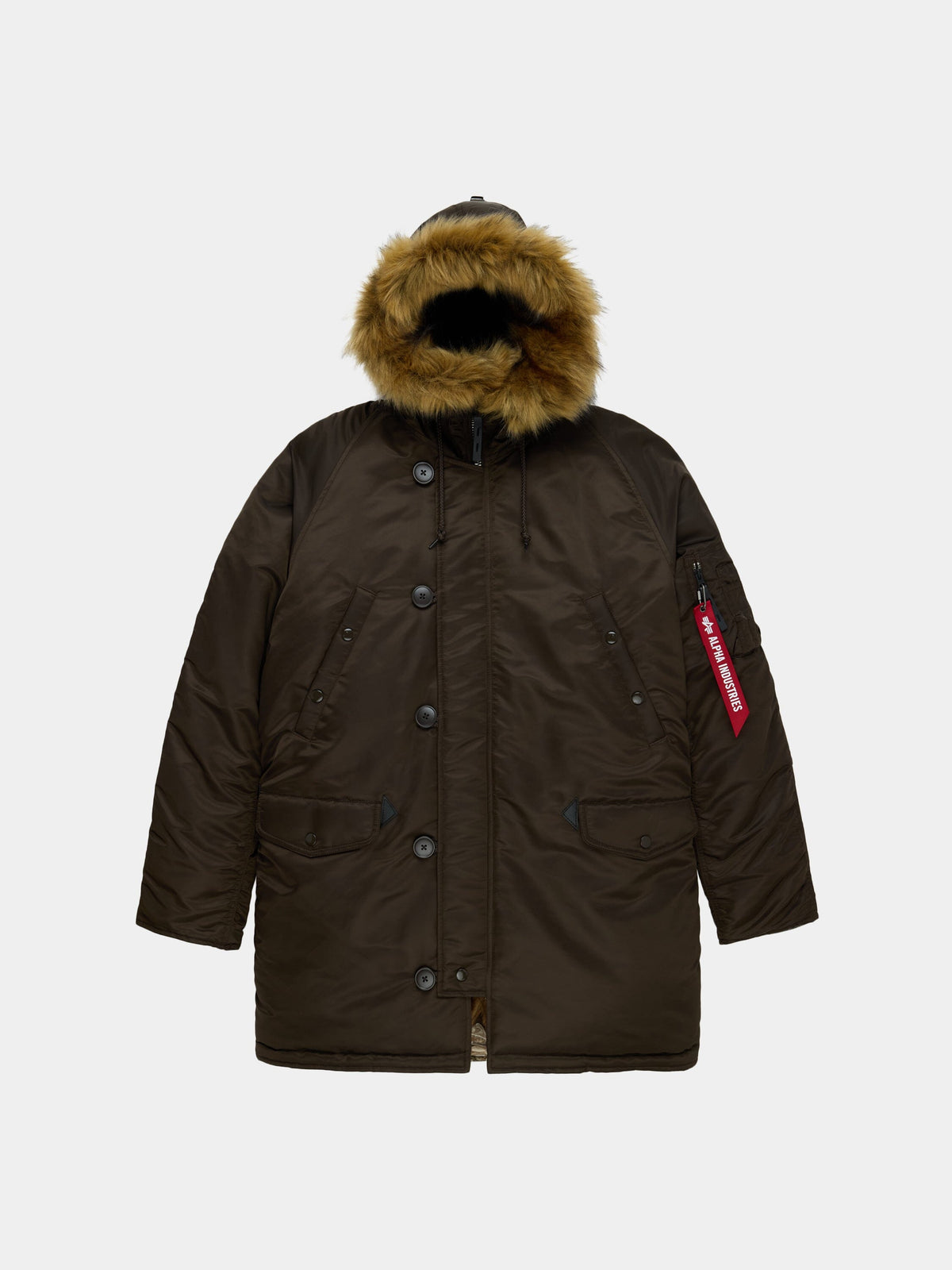 N-3B CAMO PARKA OUTERWEAR Alpha Industries HICKORY/REALTREE CAMO XS 