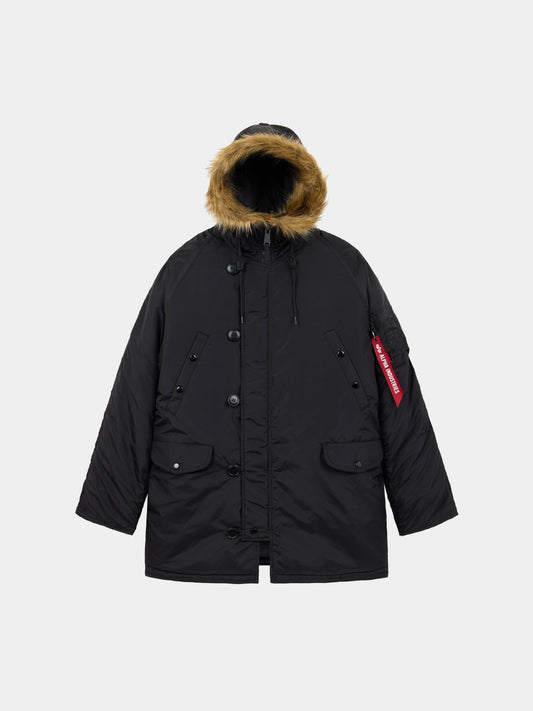N-3B OXFORD PARKA OUTERWEAR Alpha Industries BLACK XS 