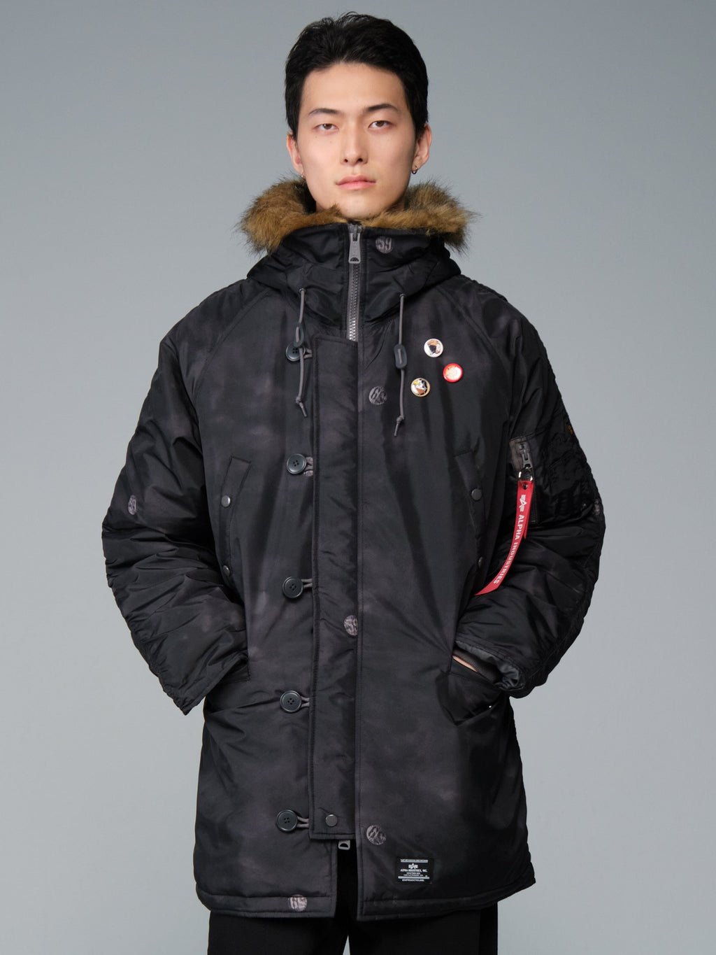 MJN56503C1 BLACK PIN PRINT