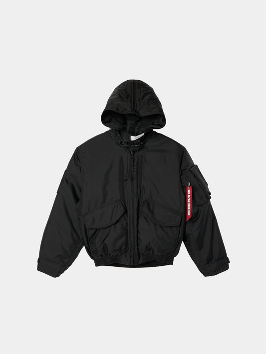 N. HOOLYWOOD X ALPHA CWU-106P FLIGHT Alpha Industries BLACK XS 