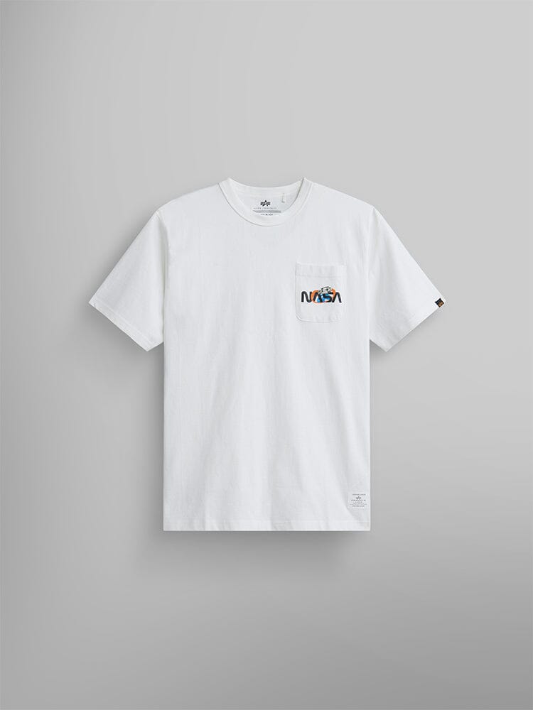 알파 인더스트리 Alpha Industries NASA ESSENTIAL POCKET TEE