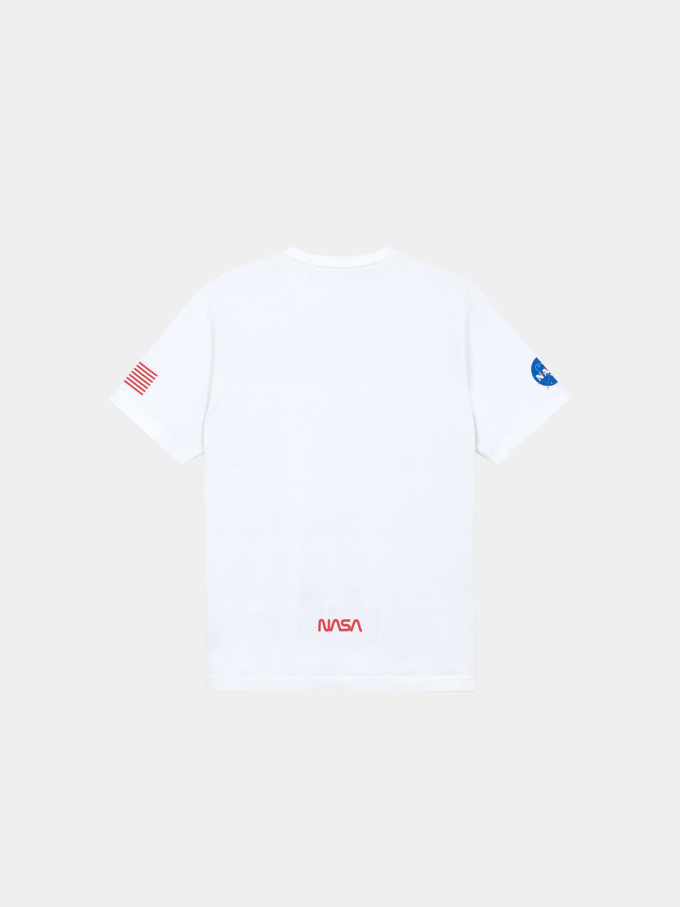 NASA WORM LOGO GEN II TEE - COMBINED TOP Alpha Industries 