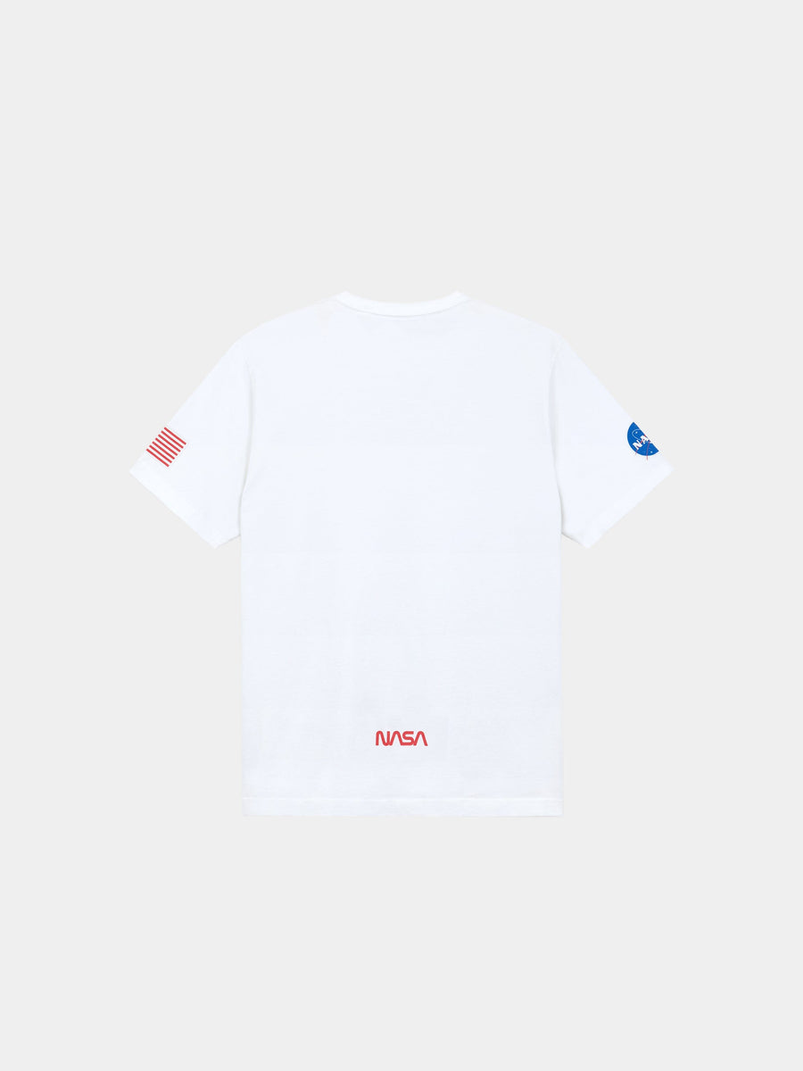 NASA WORM LOGO GEN II TEE TOP Alpha Industries 