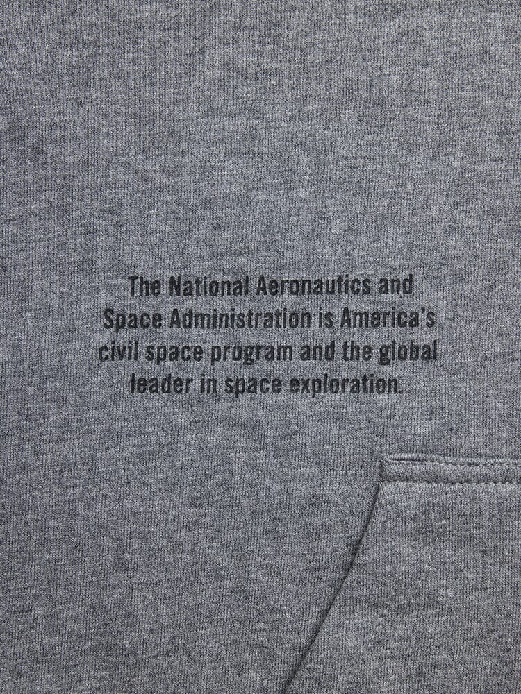 NASA WORM LOGO HOODIE TOP Alpha Industries 