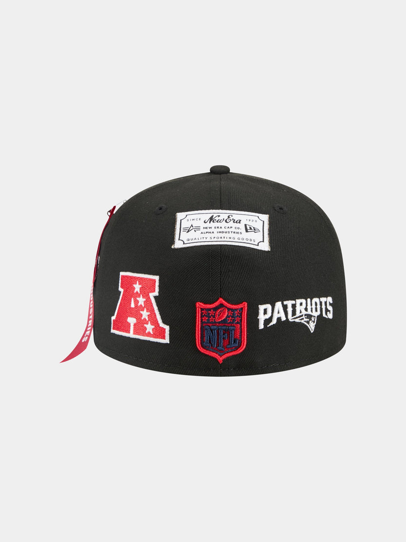 NEW ENGLAND PATRIOTS X ALPHA X NEW ERA 59FIFTY FITTED CAP ACCESSORY Alpha Industries 