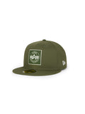 NEW ERA X ALPHA INDUSTRIES 59 HAT ACCESSORY Alpha Industries OLIVE 7 