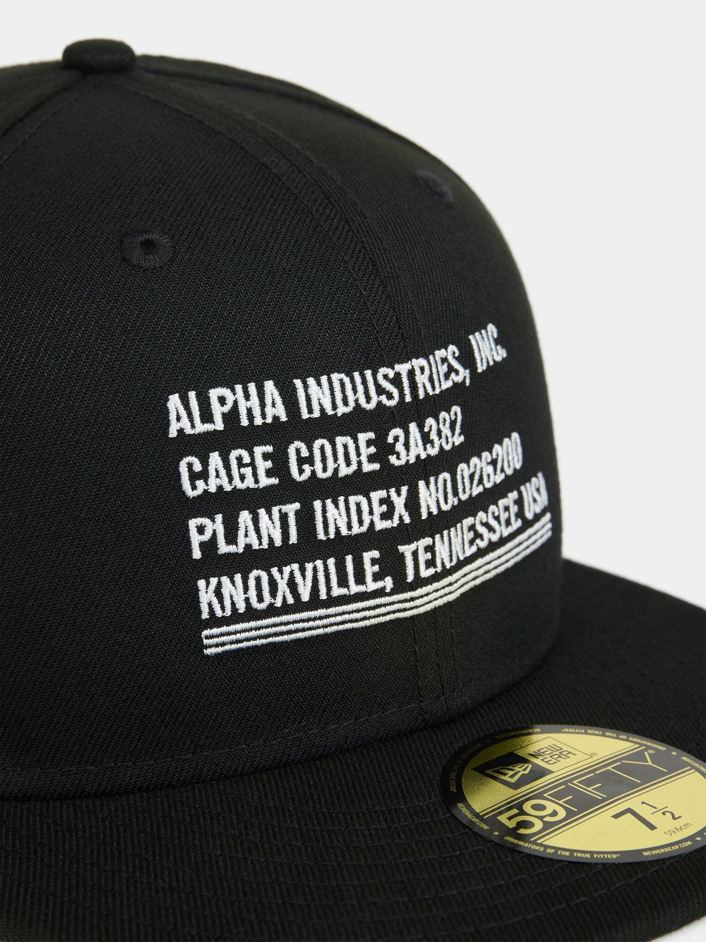 NEW ERA X ALPHA INDUSTRIES 5950 CAGE CODE HAT COLLAB Alpha Industries 