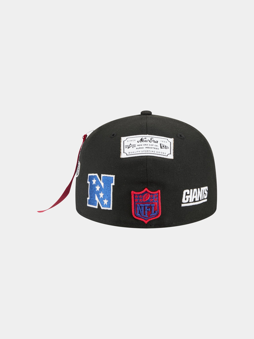 NEW YORK GIANTS X ALPHA X NEW ERA 59FIFTY FITTED CAP ACCESSORY Alpha Industries 