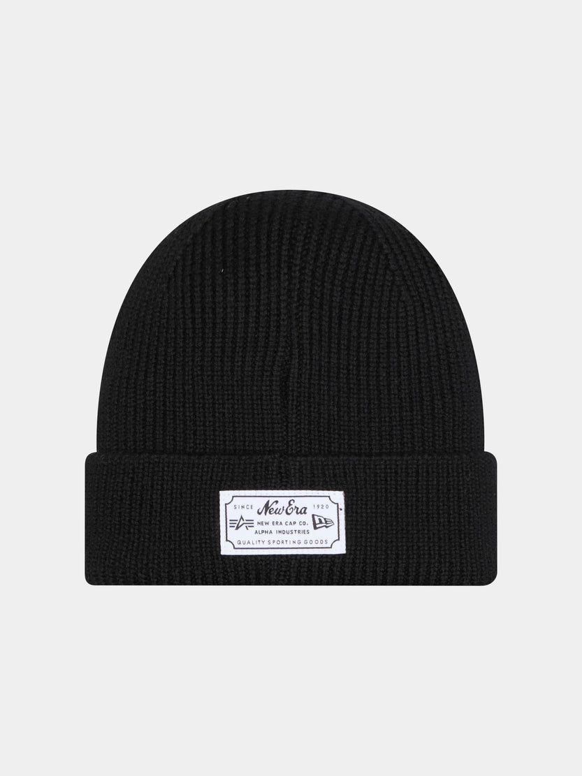 NEW YORK GIANTS X ALPHA X NEW ERA SHORT CUFF BEANIE ACCESSORY Alpha Industries 