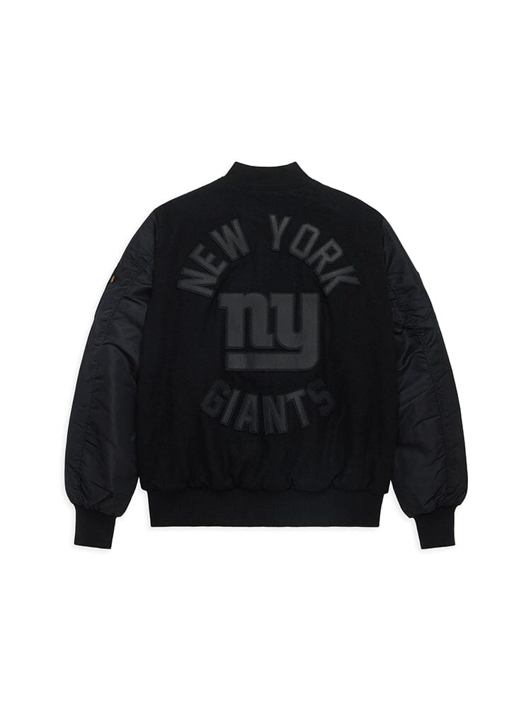 NEW YORK GIANTS X ALPHA X NEW ERA WOOL VARSITY MA-1 BOMBER JACKET OUTERWEAR Alpha Industries / NE-NFL 