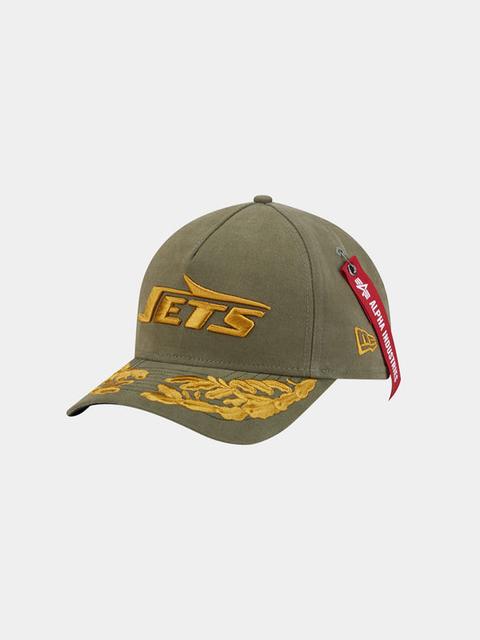 NEW YORK JETS X ALPHA X NEW ERA 940 MC CAP ACCESSORY Alpha Industries GREEN O/S 