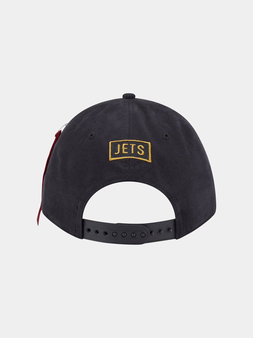 NEW YORK JETS X ALPHA X NEW ERA 940 MC CAP (BLACK) ACCESSORY Alpha Industries 
