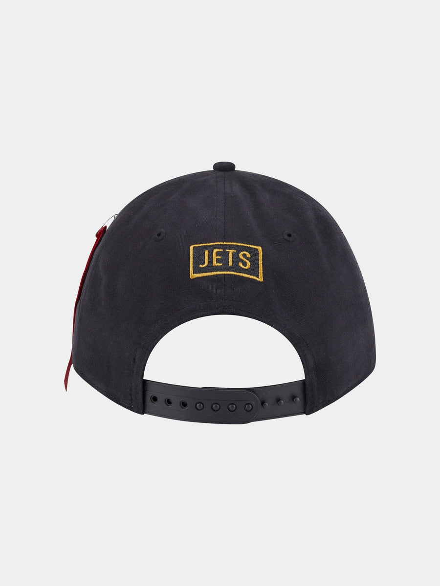 NEW YORK JETS X ALPHA X NEW ERA 940 MC CAP (BLACK) ACCESSORY Alpha Industries 