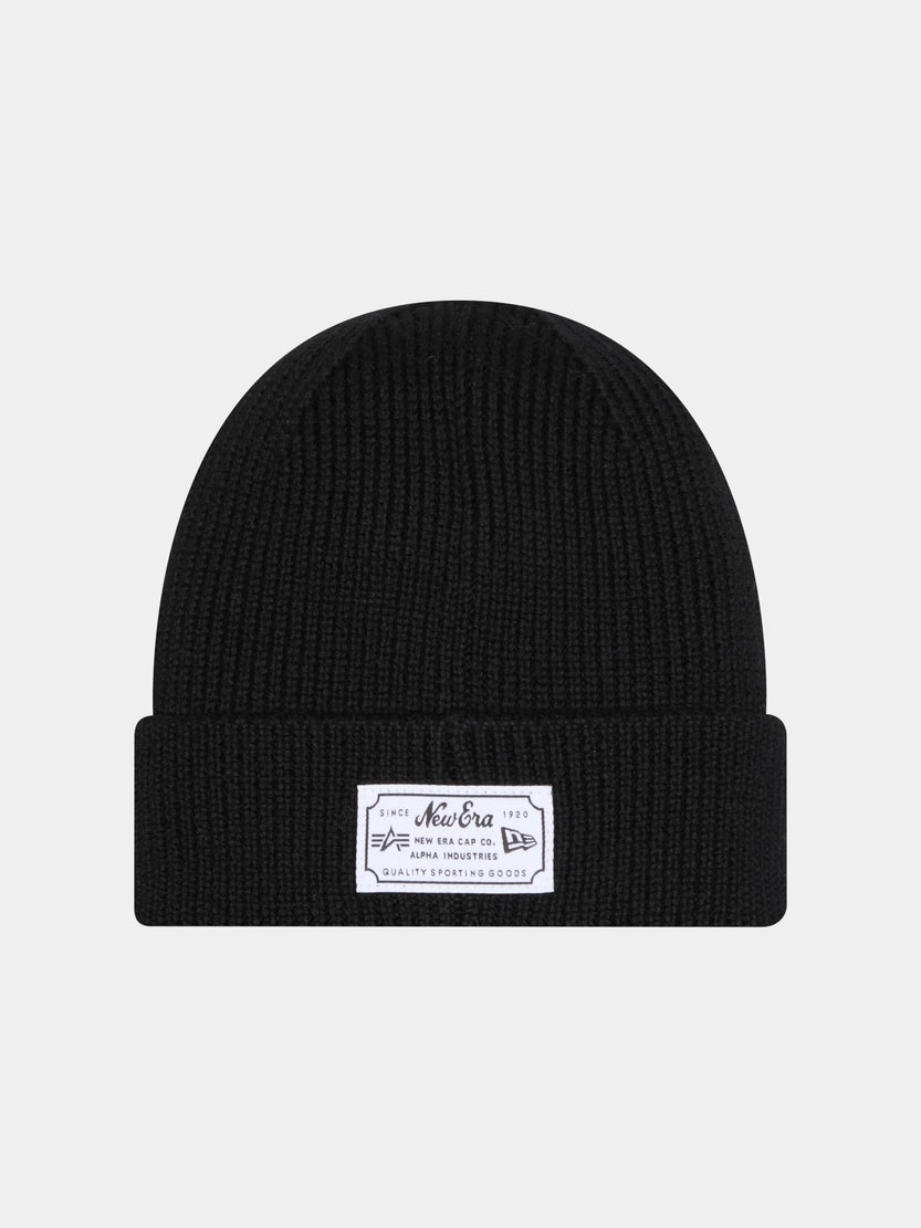 NEW YORK JETS X ALPHA X NEW ERA SHORT CUFF BEANIE ACCESSORY Alpha Industries 