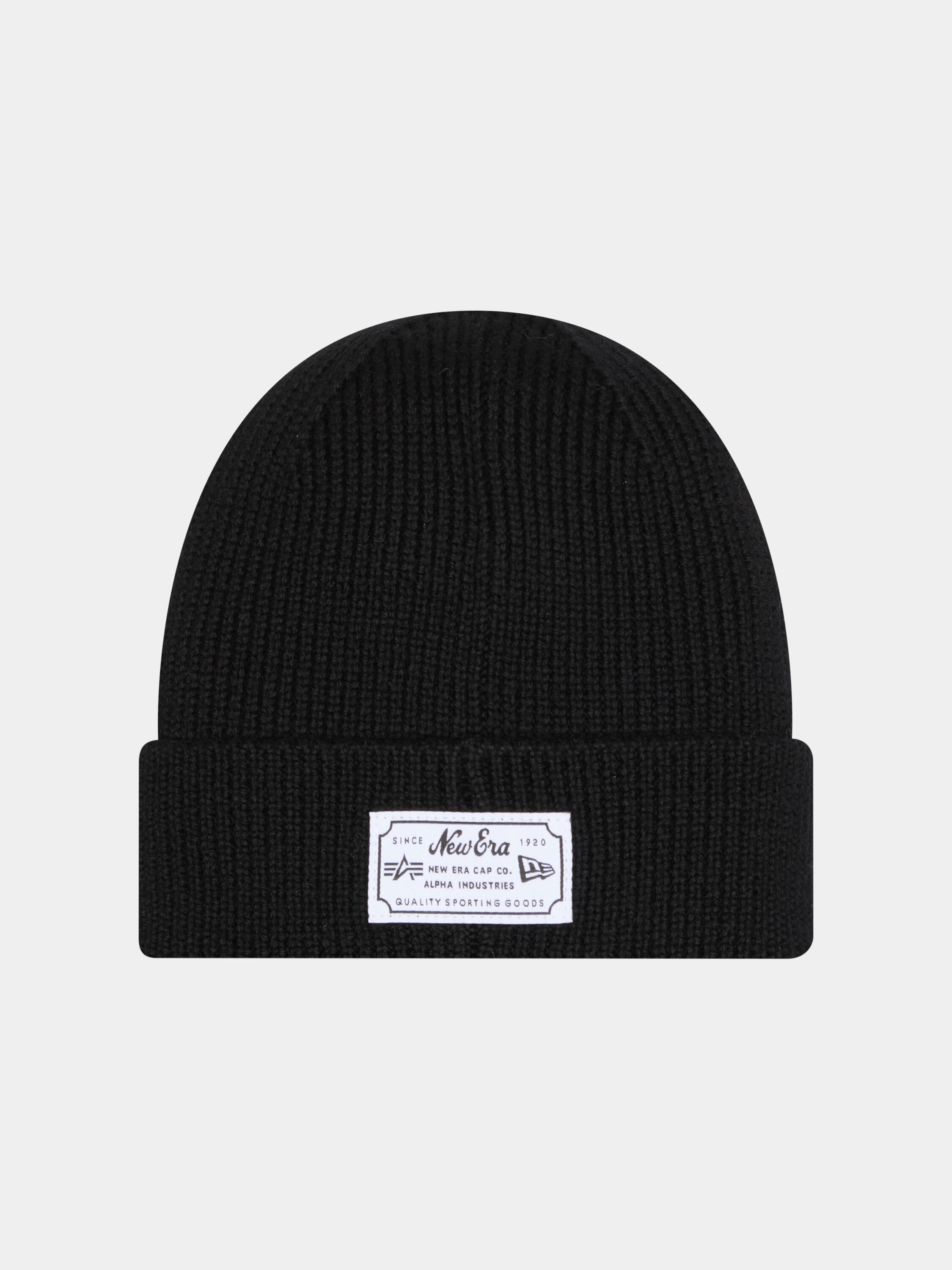 NEW YORK JETS X ALPHA X NEW ERA SHORT CUFF BEANIE ACCESSORY Alpha Industries 