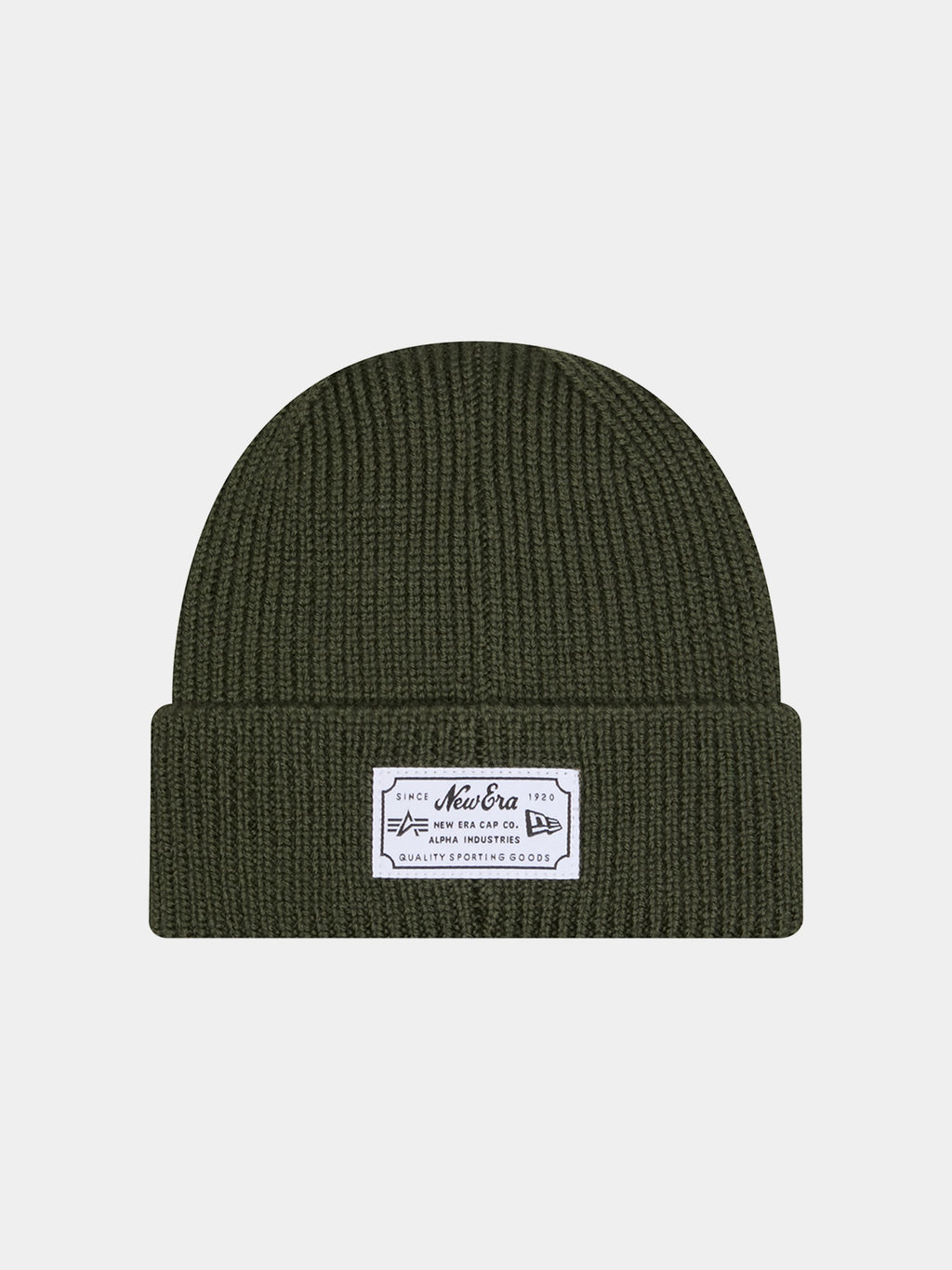 NEW YORK JETS X ALPHA X NEW ERA SHORT CUFF BEANIE ACCESSORY Alpha Industries 