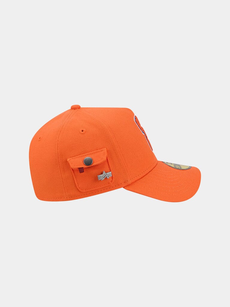 NEW YORK KNICKS X ALPHA X NEW ERA 59FORTY A-FRAME CAP ACCESSORY Alpha Industries 
