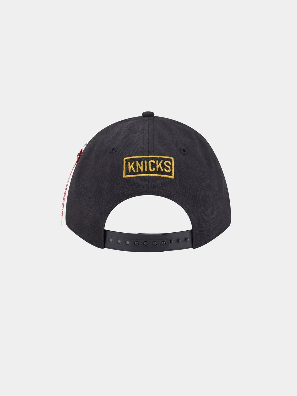 NEW YORK KNICKS X ALPHA X NEW ERA 940 MC CAP HAT Alpha Industries 