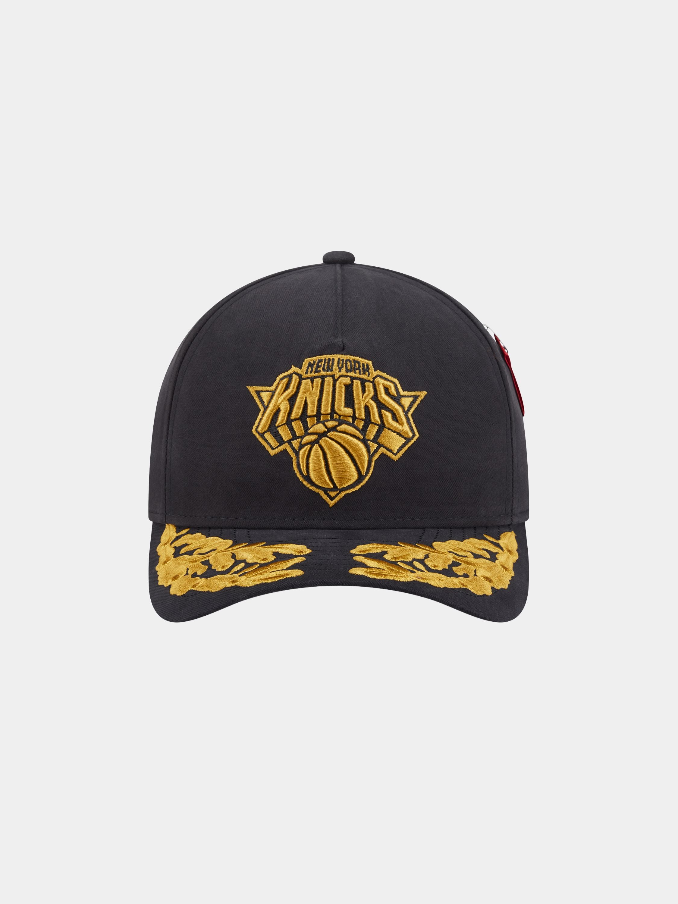 NEW YORK KNICKS X ALPHA X NEW ERA 940 MC CAP HAT Alpha Industries 