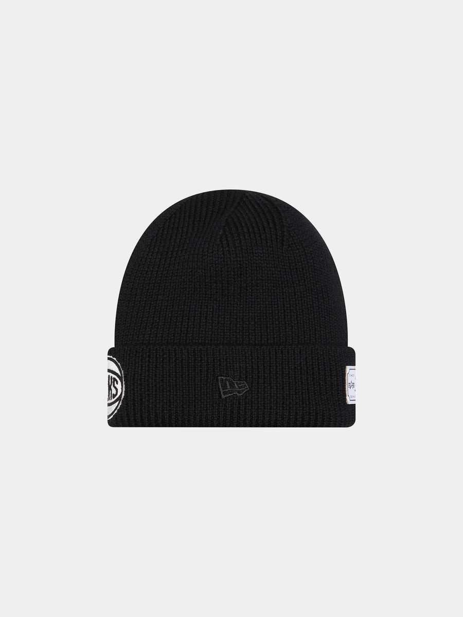 NEW YORK KNICKS X ALPHA X NEW ERA SHORT CUFF BEANIE ACCESSORY Alpha Industries 