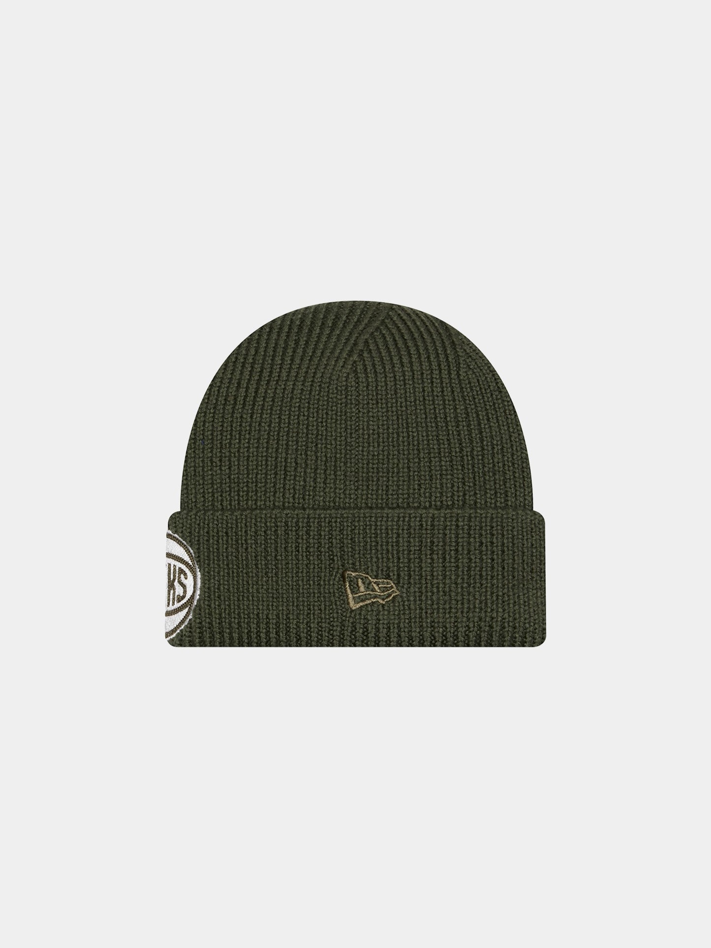 NEW YORK KNICKS X ALPHA X NEW ERA SHORT CUFF BEANIE ACCESSORY Alpha Industries 