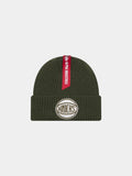NEW YORK KNICKS X ALPHA X NEW ERA SHORT CUFF BEANIE ACCESSORY Alpha Industries GREEN O/S 