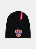 NEW YORK KNICKS X ALPHA X NEW ERA SHORT CUFF KNIT BEANIE ACCESSORY Alpha Industries BLACK O/S 