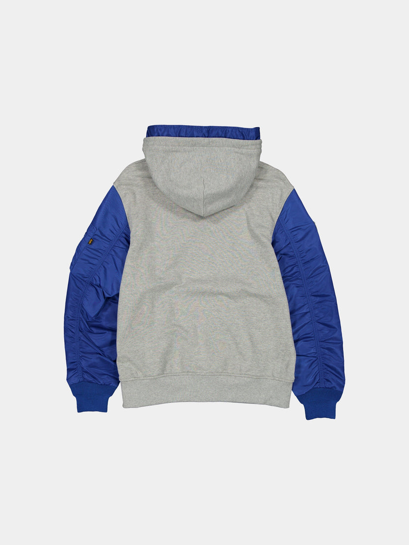NEW YORK METS X ALPHA X NEW ERA MA-1 ZIP UP HOODIE OUTERWEAR Alpha Industries 