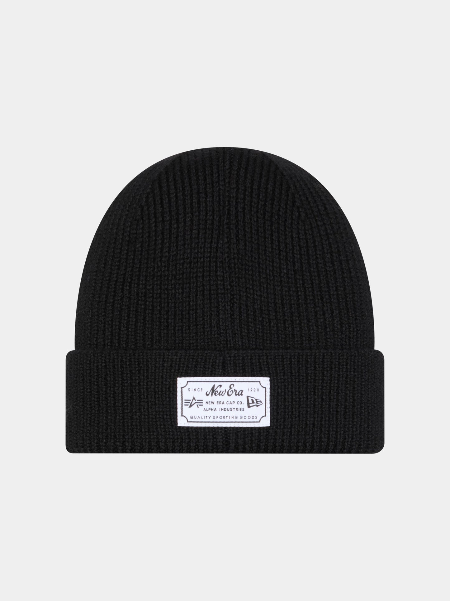 NEW YORK METS X ALPHA X NEW ERA SHORT CUFF BEANIE ACCESSORY Alpha Industries 