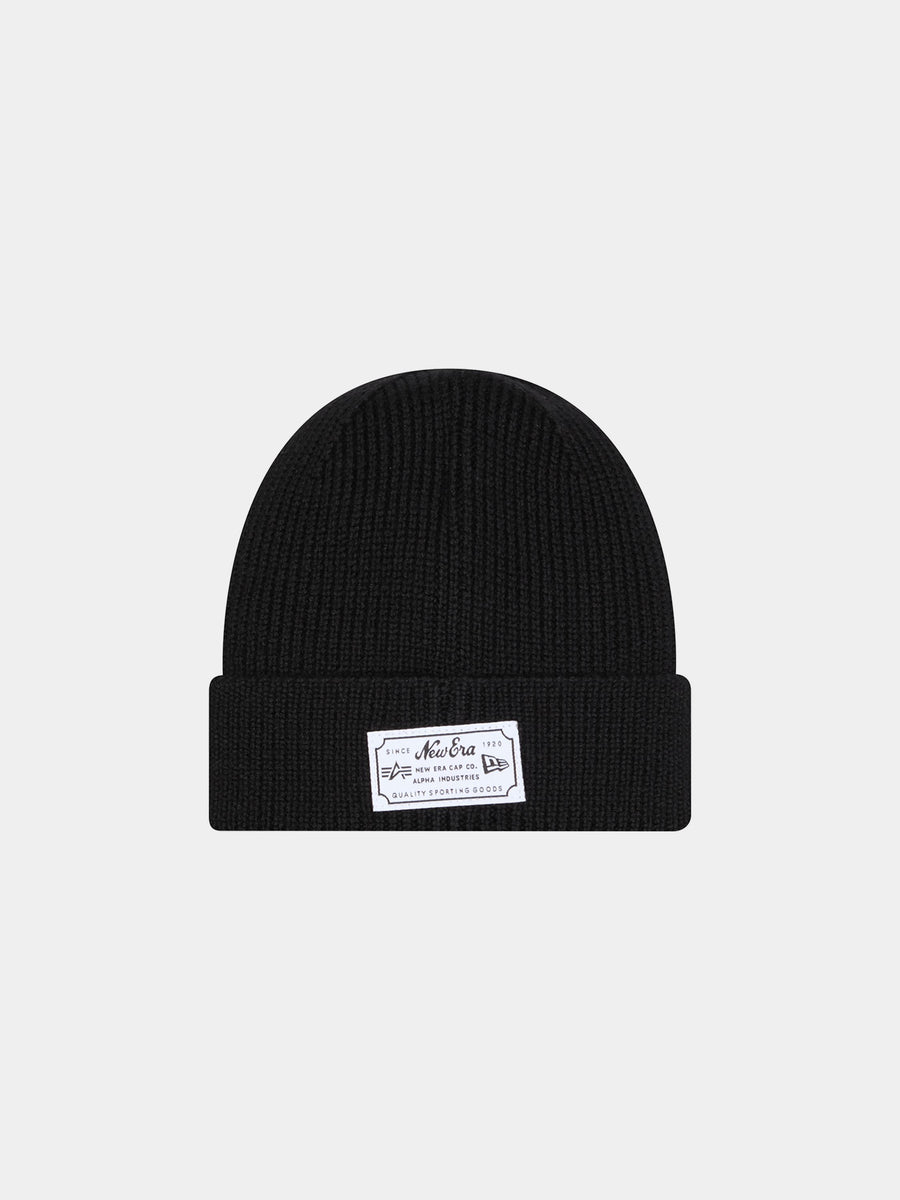 NEW YORK RANGERS X ALPHA X NEW ERA SHORT CUFF BEANIE ACCESSORY Alpha Industries 