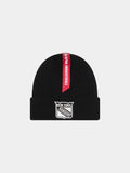 NEW YORK RANGERS X ALPHA X NEW ERA SHORT CUFF BEANIE ACCESSORY Alpha Industries BLACK O/S 