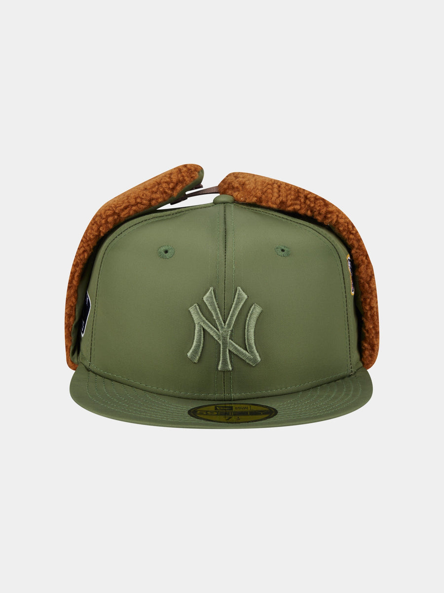 NEW YORK YANKEES X ALPHA X NEW ERA 5950 DOG EAR CAP (GREEN) ACCESSORY Alpha Industries 