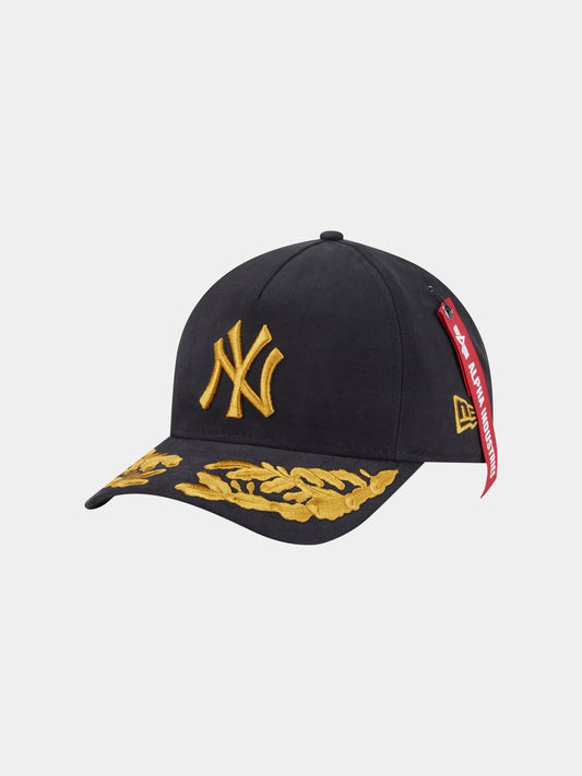 NEW YORK YANKEES X ALPHA X NEW ERA 940 MC CAP (BLACK) ACCESSORY Alpha Industries BLACK O/S 