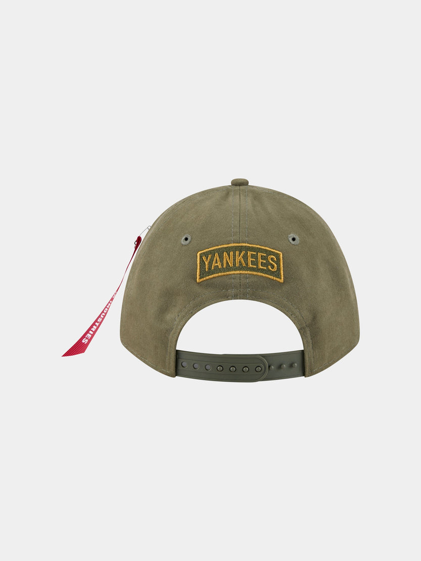 NEW YORK YANKEES X ALPHA X NEW ERA 940 MC CAP (GREEN) ACCESSORY Alpha Industries 