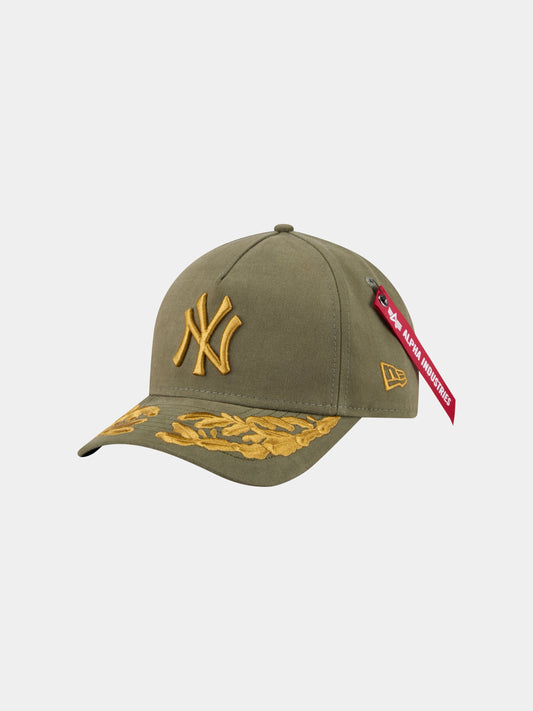 NEW YORK YANKEES X ALPHA X NEW ERA 940 MC CAP (GREEN) ACCESSORY Alpha Industries GREEN O/S 