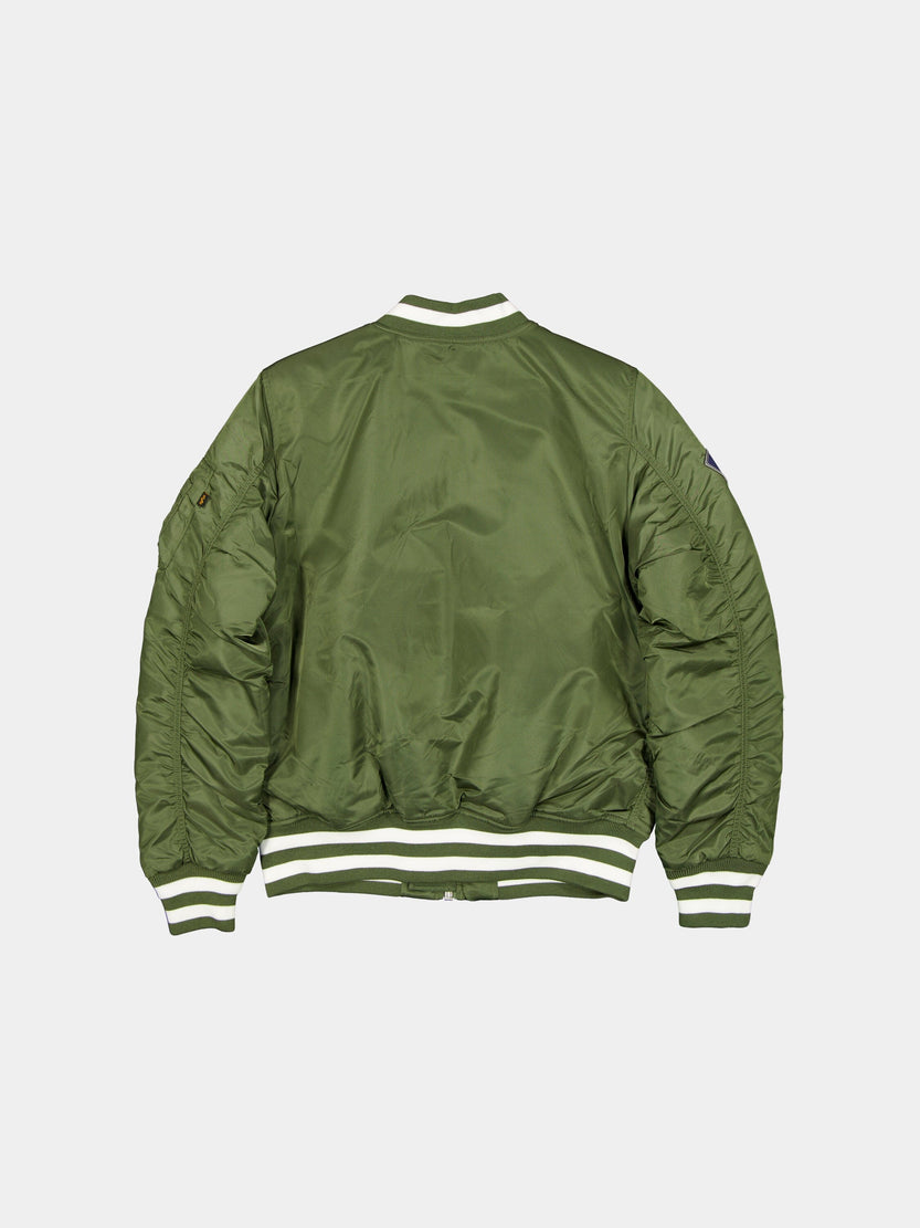 NEW YORK YANKEES X ALPHA X NEW ERA MA-1 BOMBER JACKET (OLIVE) OUTERWEAR Alpha Industries 